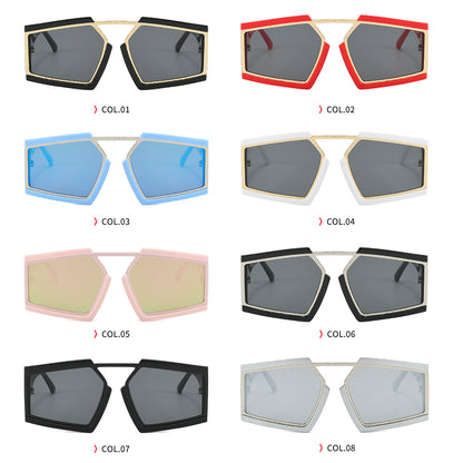 Oversized Y2K Thick Men Women UV400 Sunglasses