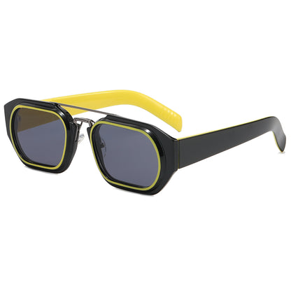 Fashion 2022 New Rectangle Flat Top Outdoor Sunglasses