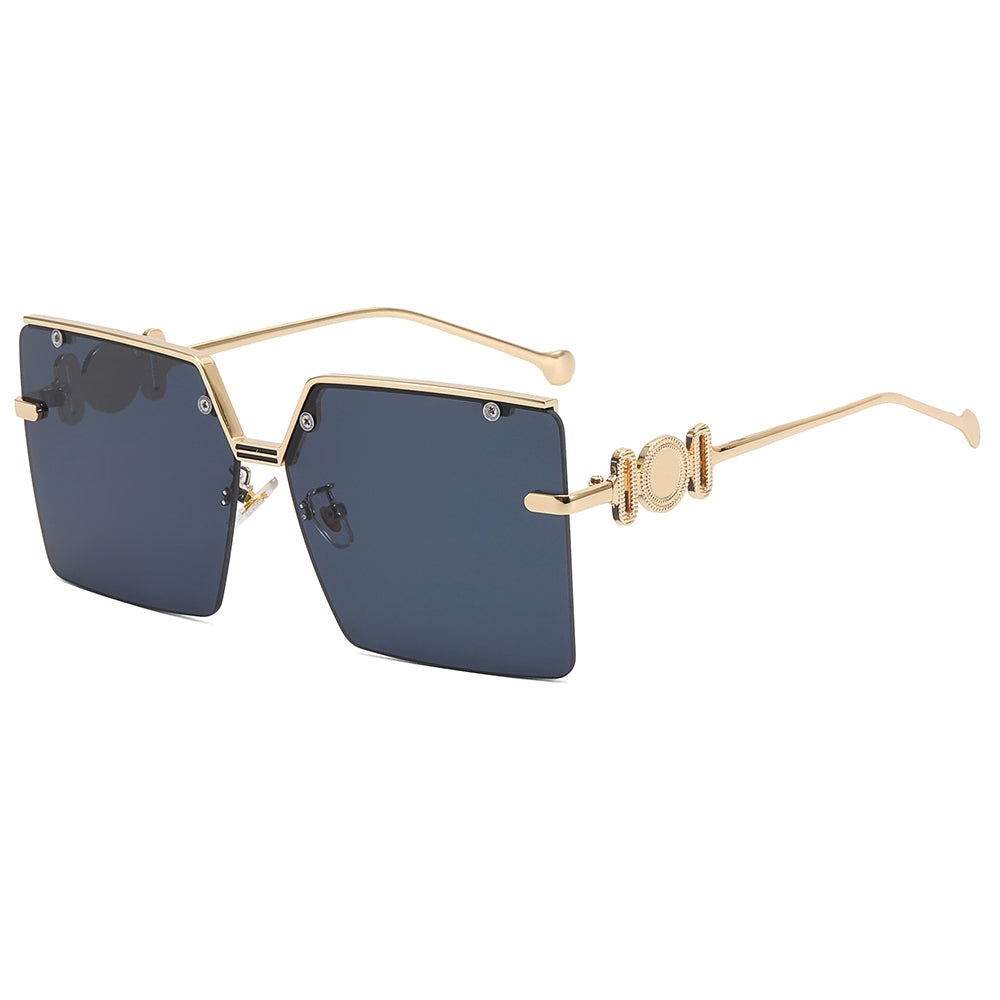 Square Metal Shades Sunglasses